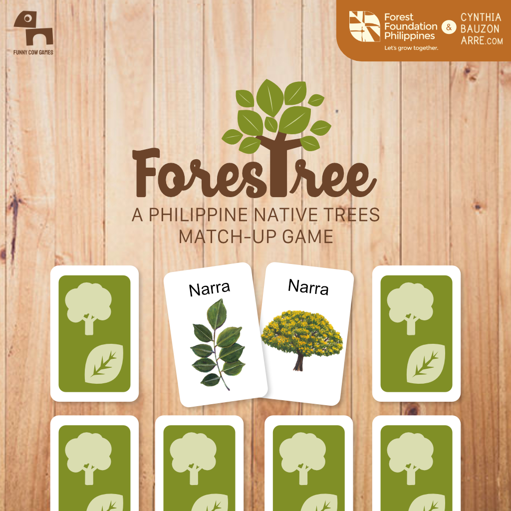 ForesTree Philippine Native Trees Memory Match-up Game