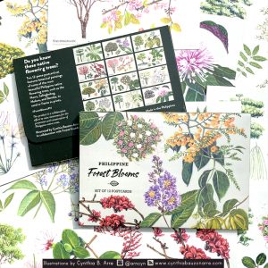 Philippine Native Flora postcard set