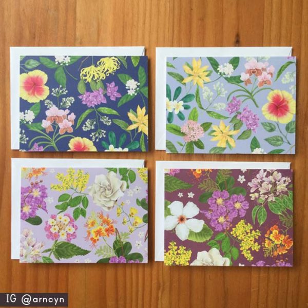 Philippine Flowers Note Card + Envelope Set