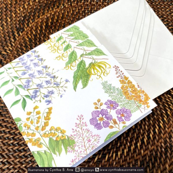 Philippine Native Flora Notecards