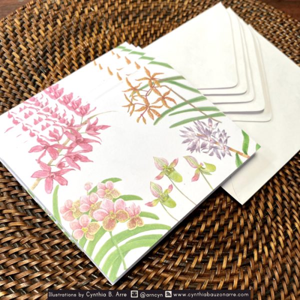 Philippine Native Orchids Notecards