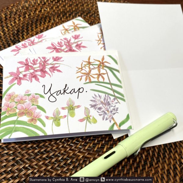 Philippine Native Orchids Notecards
