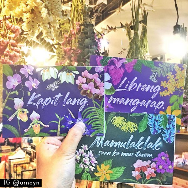 Philippine Native Flora postcards