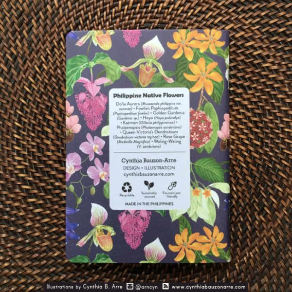 Philippine flora and birds notebooks