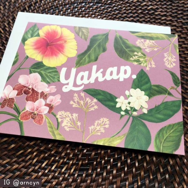 "Yakap" Greeting Card with sticker & envelope - Image 2