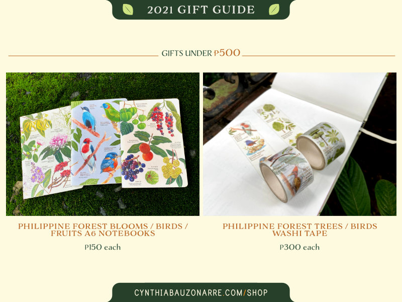 Philippine Native Flora and Fauna Gifts