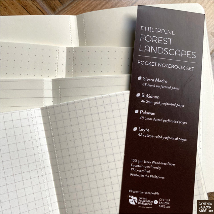 Philippine Forest Landscapes Notebook Set