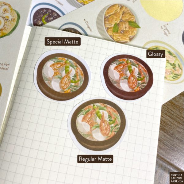 Pinoy food sinigang stickers