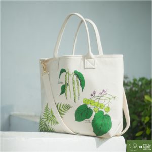 Philippine native produce market tote bag