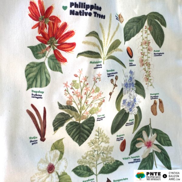 Philippine native trees tote bag