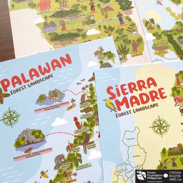 Philippine Forest Landscapes Biodiversity Flora and Fauna Maps