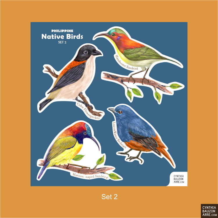 Autocollants Vitre Oiseaux Blue Tit - Déco Réutilisable, Sans Colle, Pour Fenêtre Intérieur/extérieur