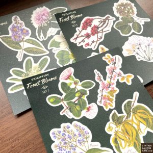 Philippine native flora stickers