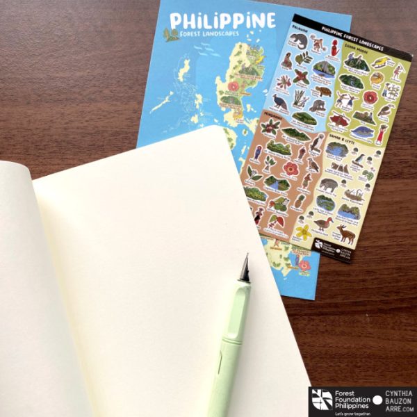 Philippine Forest Flora and Fauna Map