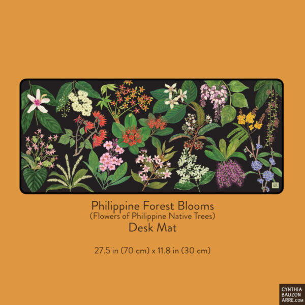 Philippine Native Trees Desk Mat or Extended Mousepad