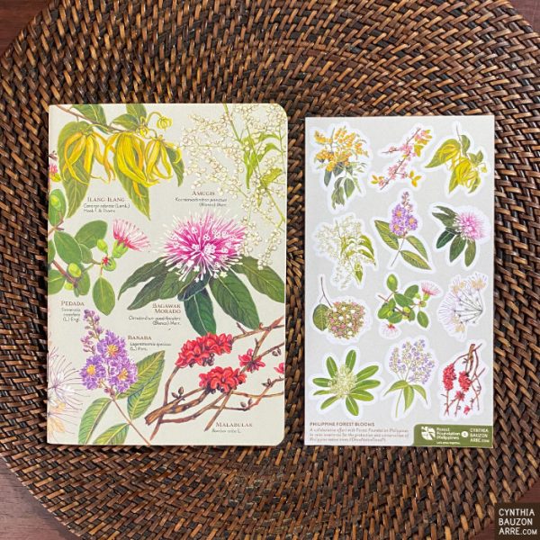 Forest Blooms Philippine Native Trees Pocket Notebook and Stickers