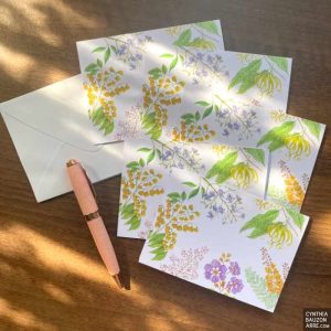 Philippine Native Flora note cards