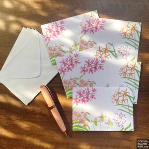 Philippine Endemic Orchids note cards