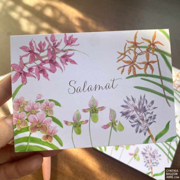 Philippine Endemic Orchids note cards