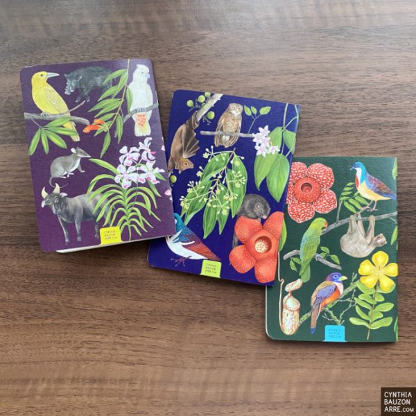 Luzon Visayas Mindanao Endemic Wildlife pocket notebooks