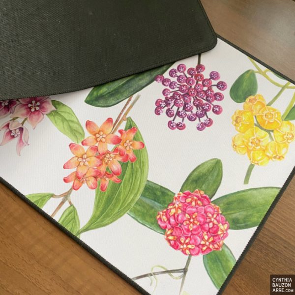 Philippine Endemic Hoyas Desk Mat