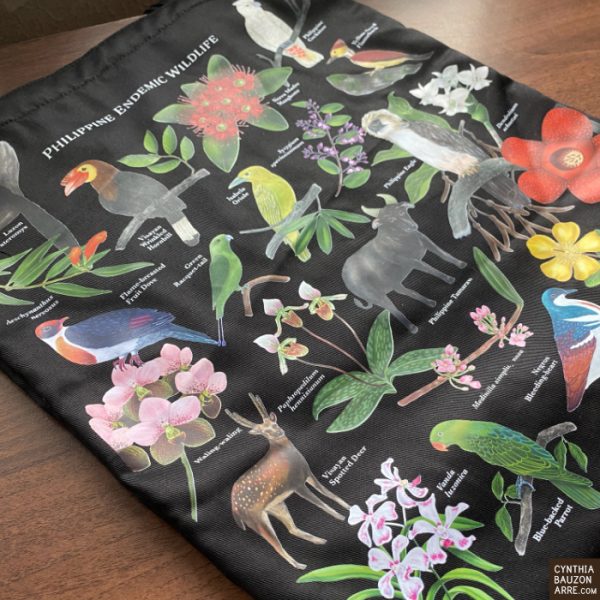 Philippine Endemic Wildlife Tote Bag