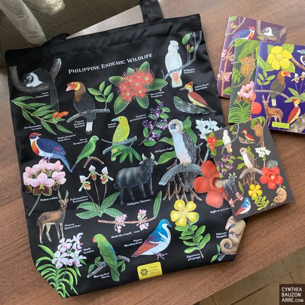 Philippine Endemic Wildlife Tote Bag