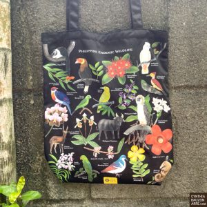 Philippine Endemic Wildlife Tote Bag