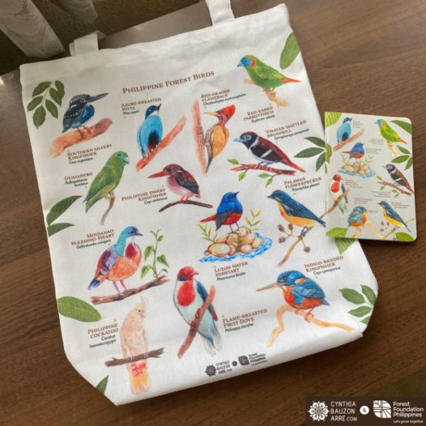 Philippine Forest Birds - Endemic Birds Tote Bag