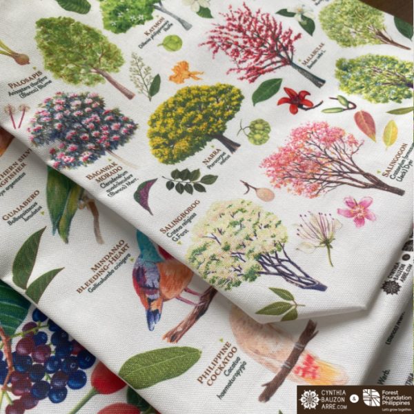 Philippine Forest Trees - Native Flowering Trees Tote Bag