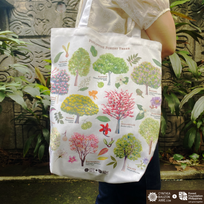 Philippine Forest Trees - Native Flowering Trees Tote Bag