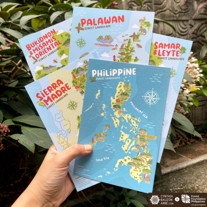 Philippine Forest Landscapes Biodiversity Flora and Fauna Maps