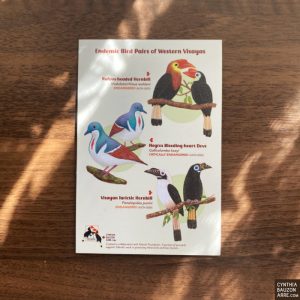 Talarak Foundation Endemic Bird Couples postcard