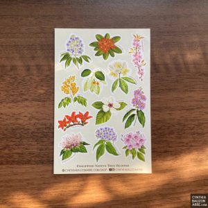 Philippine Native Tree Blooms Sticker Sheet