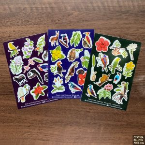 Luzon Visayas Mindanao Philippine Endemic Wildlife stickers