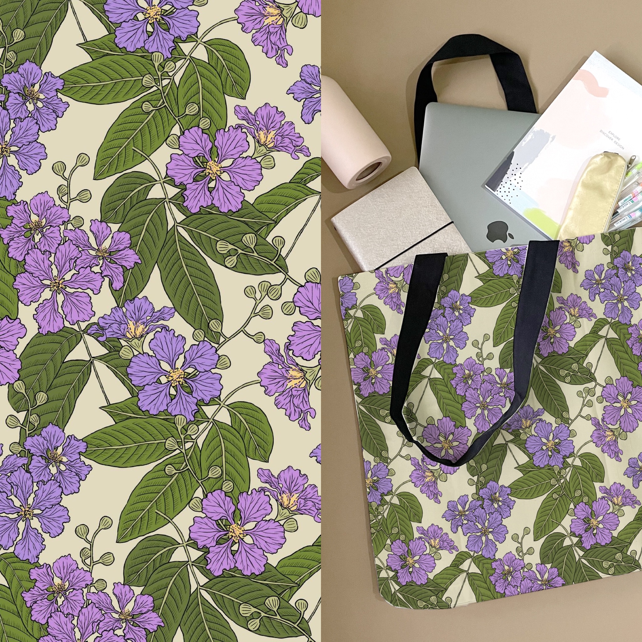 Banaba Philippine Native Tree Tote Bag