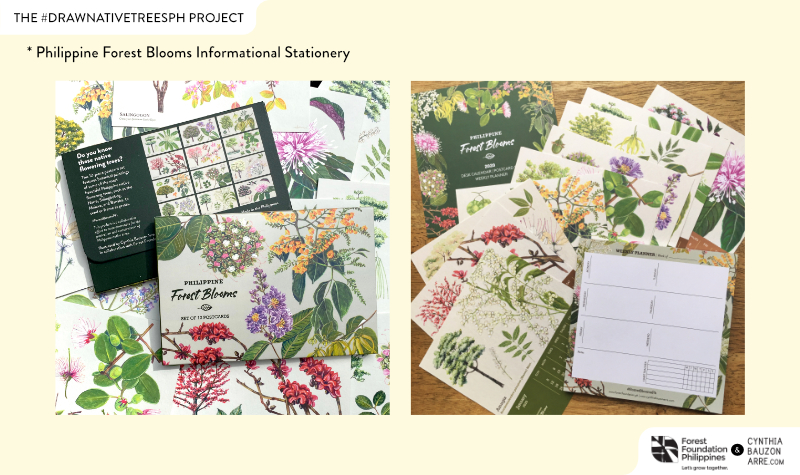 Philippine Forest Blooms Postcard Set