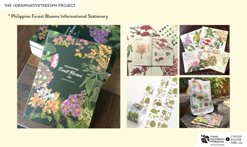 Philippine Forest Blooms Planner and Stationery