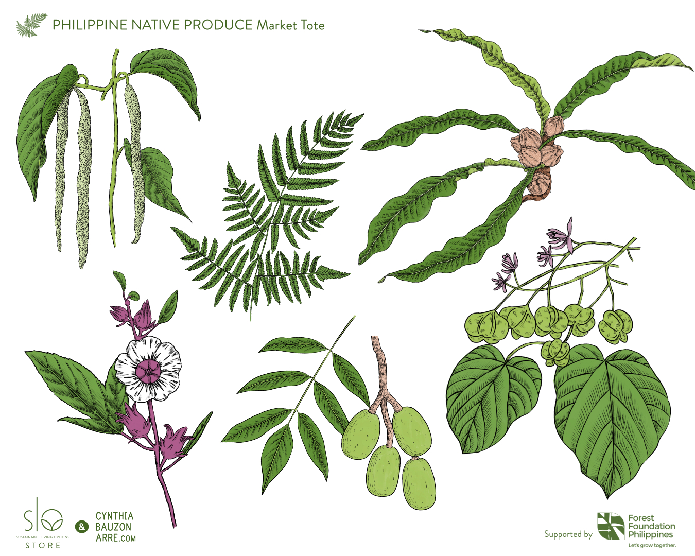 Philippine native food-bearing plants