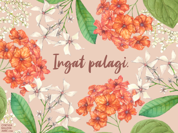 Ingat palagi - always take care e-card