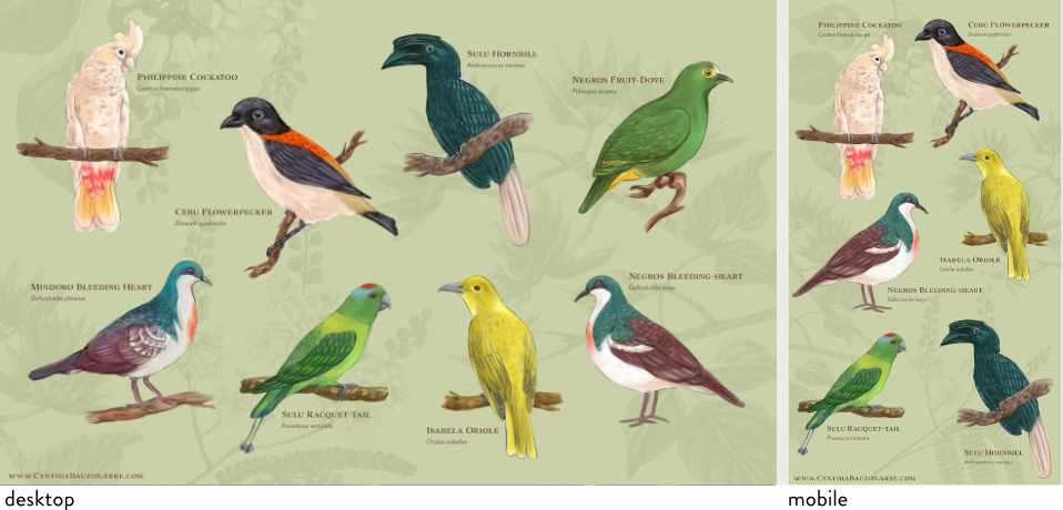 Endangered Philippine Birds