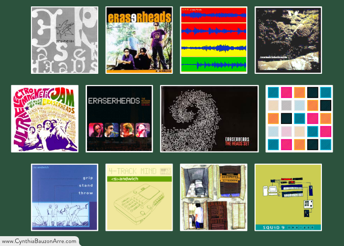 Album Covers for the Eraserheads and other Pinoy Rock Bands