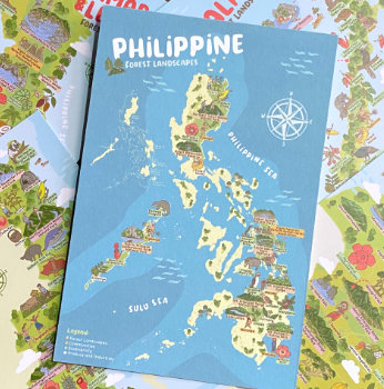 Forest Landscapes Illustrated Maps for Forest Foundation Philippines