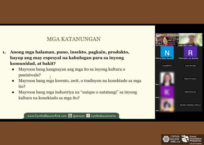 Palawan flora fauna heritage traditions and culture illustrations