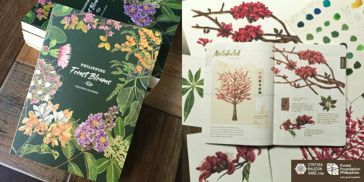 Forest Blooms Philippine Native Trees planner