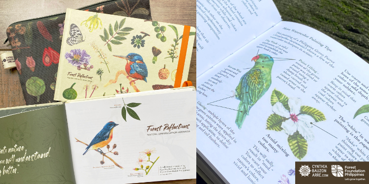 Philippine Forest Reflections Nature Appreciation Journal Undated Planner